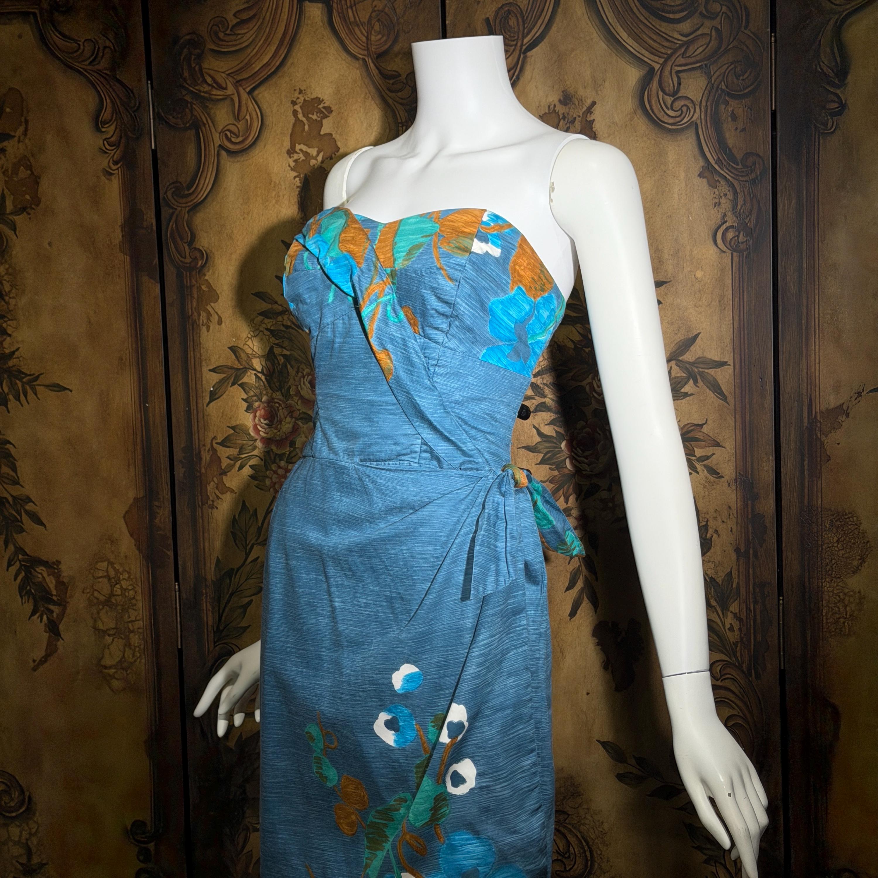 1950s Hawaiian Dress - Etsy