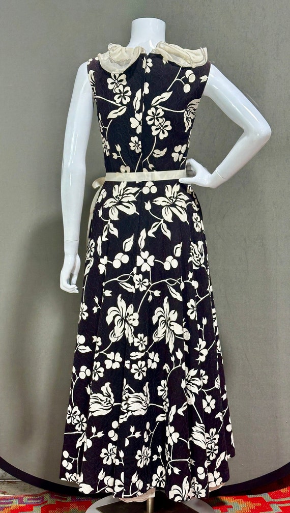 Vintage floral cotton dress, COCO CALIFORNIA, 196… - image 7