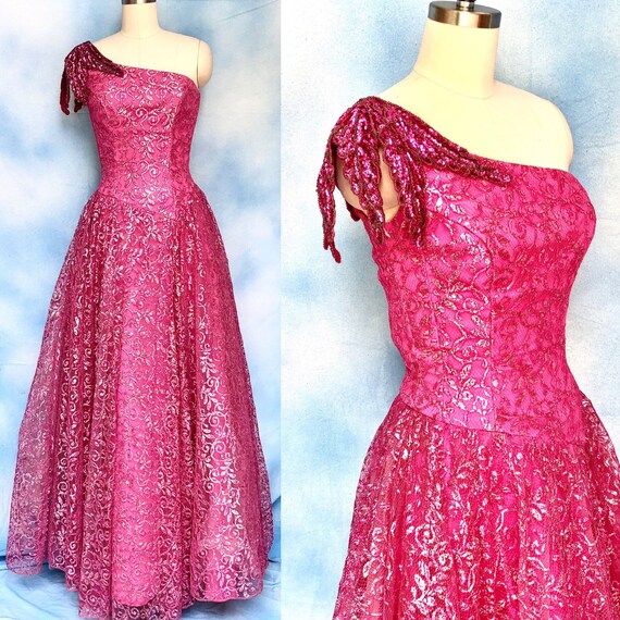 80s 1980s dress / Mike Benet Formals vintage 80s