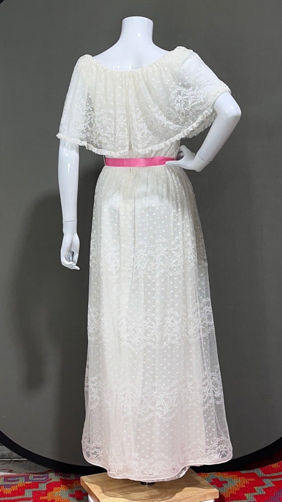 vintage evening dress gown, RICHILENE New York, w… - image 9