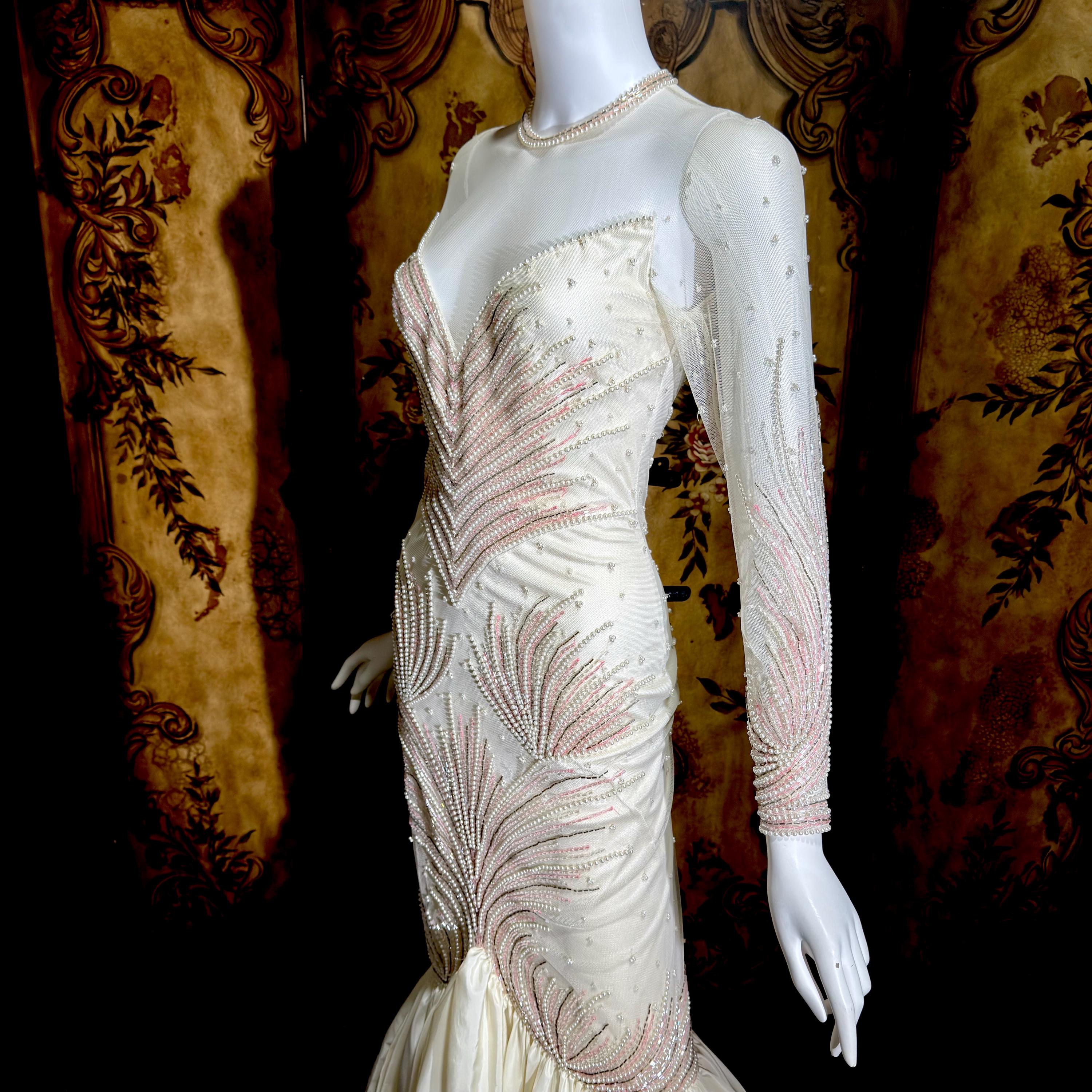 カーディガン vintage gown kaene ラメニットカーディガン / 800080 結婚式 披露宴 パーティー