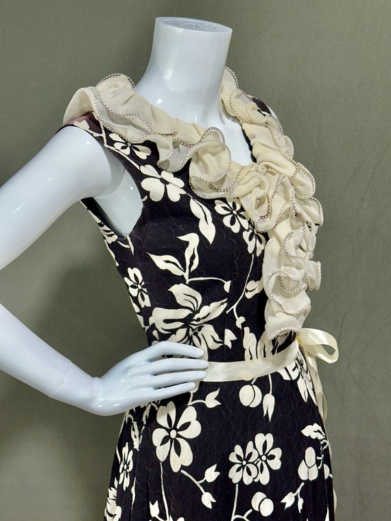 Vintage floral cotton dress, COCO CALIFORNIA, 196… - image 3