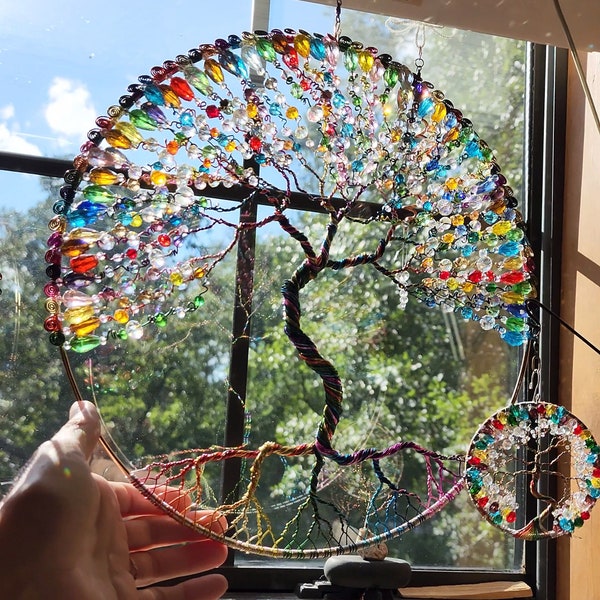 Tree of Life Suncatcher Etsy