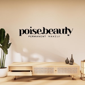 Company Logo Wall Sign – Custom Laser Cut Business Name Sign in Acrylic - Personalize Gift – Perfect for Office, Salon, Studio Decor