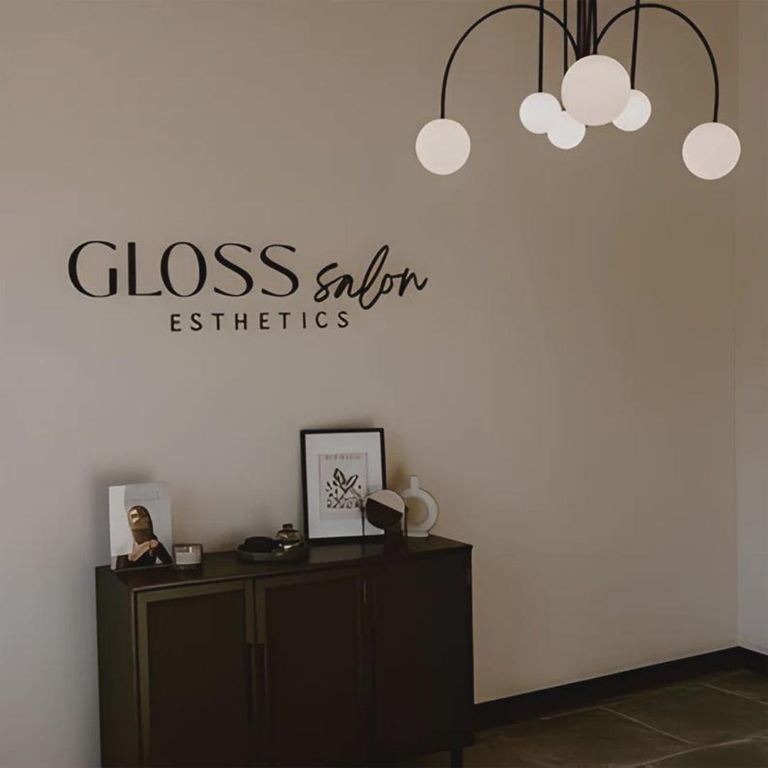 Custom Business Logo Sign – Laser Cut Acrylic Sign for Wall, Beauty ...