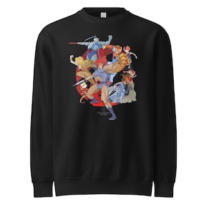 Thunder Cats Unisex premium crew neck sweatshirt
