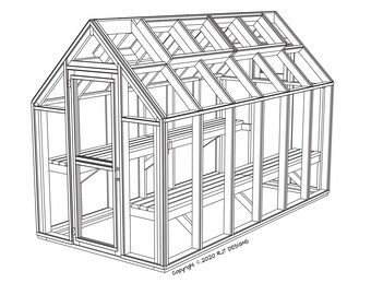 Greenhouse Plans Etsy