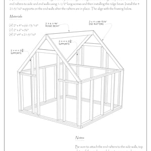 8' x 8' Greenhouse Plans PDF Version image 8