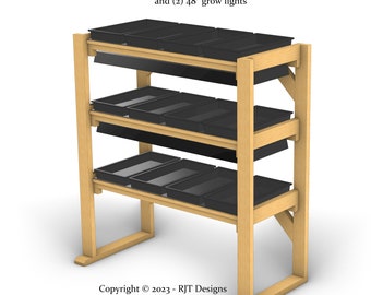 Seed Starting Stand Plans- Printed Version