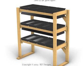 Seed Starting Stand Plans- PDF Version