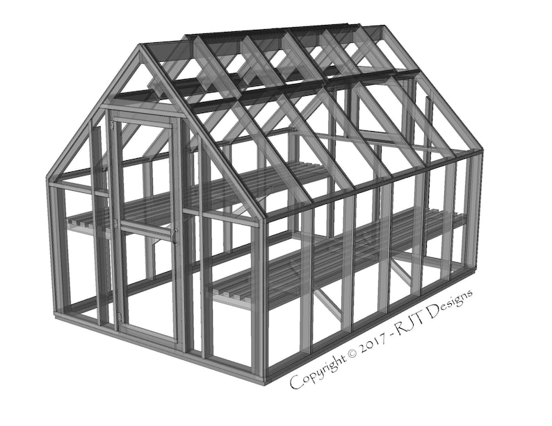 8 X 12 Greenhouse Plans PDF Version Etsy 8 x 12 greenhouse plans pdf version etsy