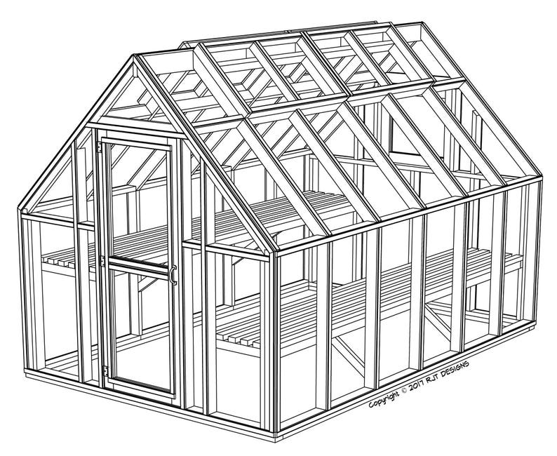 8 X 12 Greenhouse Plans Pdf Version