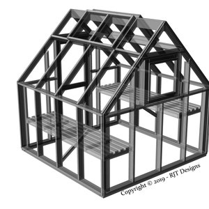 8' x 8' Greenhouse Plans PDF Version image 3