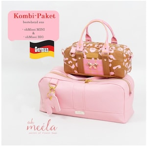ohMissi Mini-Big Kombi Niemiecki/Deutsch * Torba - kosmetyczka w formacie eBook Torba miejska - Torba wschód-zachód * Instrukcja szycia w formacie PDF w języku niemieckim