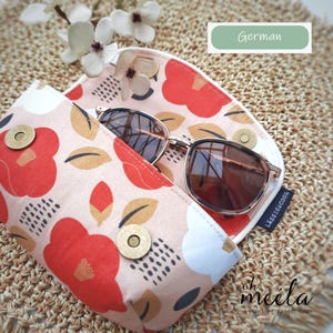 ohEmmi Mini-Big German * Bag - Combined eBook Glasses Case in 2 Sizes * PDF Sewing Pattern German