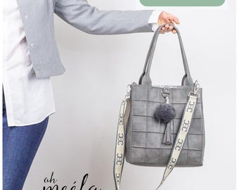 ohHenri Mini german * Tasche - eBook Shopper - Pufferbag * pdf Schnittmuster deutsch