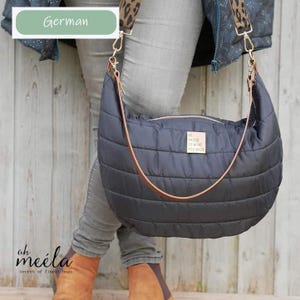 ohTrudi Mini-Midi-Big German * Bag - Combo eBook Banana Bag - Halfmoon Bag in 3 Sizes * PDF Sewing Pattern German