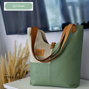 ohNelli Mini-Midi-Big german * Tasche - Kombi-eBook Shopper in 3 Größen * pdf Schnittmuster deutsch