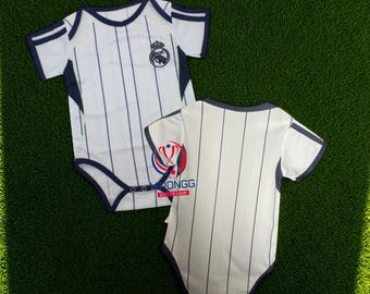Real Madrid Soccer Baby Bodysuit