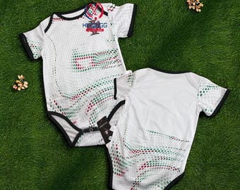 Spreadshirt Body Bébé Manches Courtes Bio - Princesse Et Portugaise À La Fois Citation Drôle