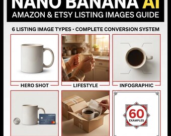 How to Create Amazon & Etsy Listing Images with Nano Banana AI – Guide with 60 Examples for Sellers