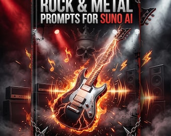 Rock & Metal Prompts for Suno AI – 150 Prompts Across 50 Sub-Genres for AI Music Creation
