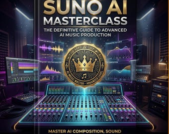 Suno AI Masterclass E-Book – Advanced AI Music Creation Techniques with 30 Detailed Examples