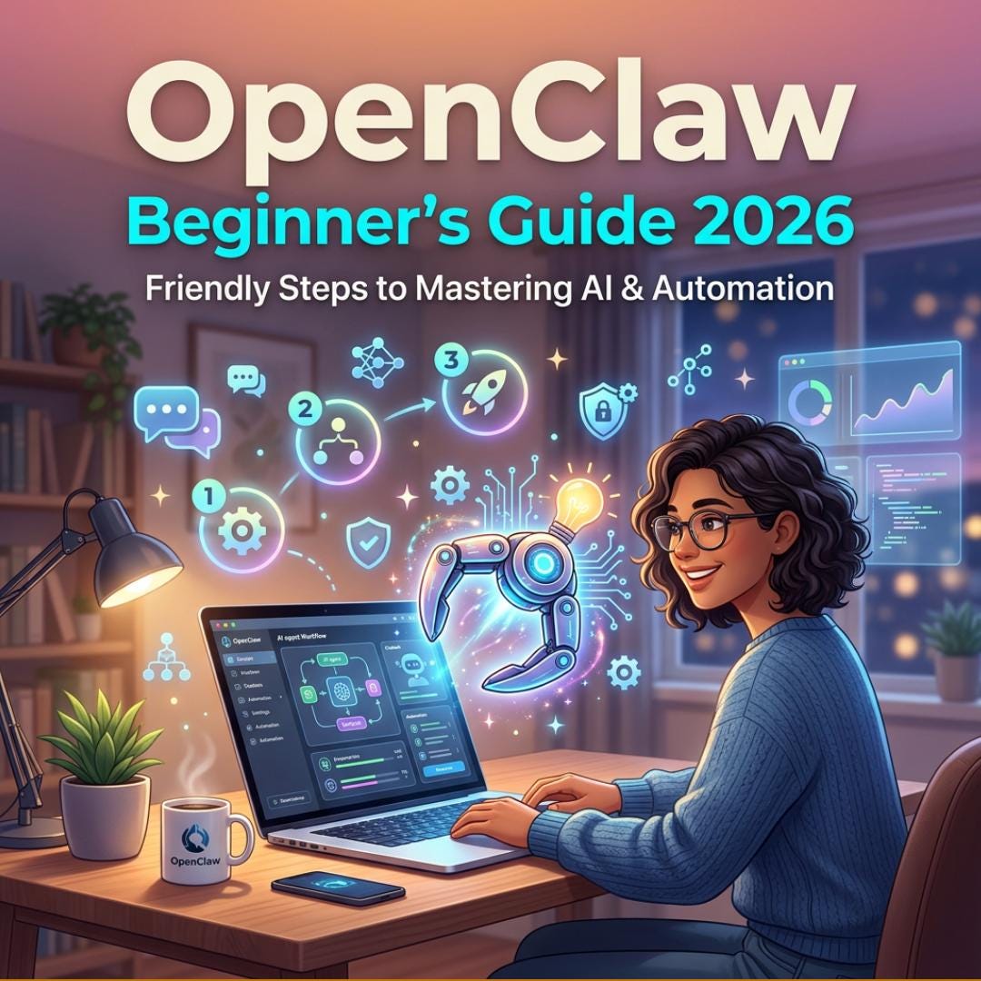 Open Claw Beginner's Guide 2026 – Complete AI Agent Setup Security ...