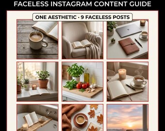How to Create Faceless Instagram Content with Nano Banana AI – Guide with 70 Examples for Creators