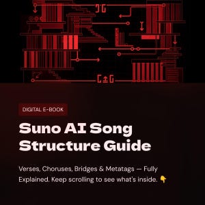 Suno AI Song Structure Guide – Metatags Verses Choruses Bridges Explained with Templates