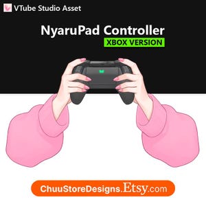 VTuber Xbox Controller | NyaruPad | Live2D VTuber Asset