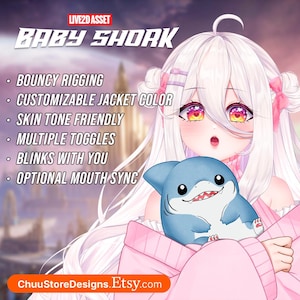 Baby Shork | Live2D VTuber Asset