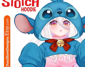 Stotch Hoodie – Live2D VTuber Aktiv