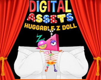 Huggable Z doll | Live2D VTuber Objekt