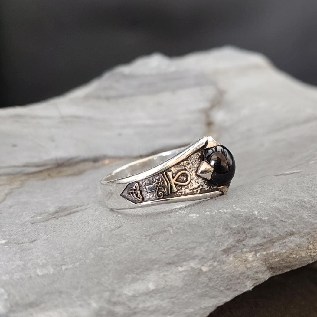 Ciondolo in argento 925 con Occhio di Horus - simbolo di prosperità