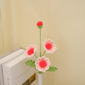 Crochet Daisy Flower Pattern, Adorable Flower Amigurumi, Lovely Flower Amigurumi PDF for Bouquets, Floral Decor, or Handmade Presents