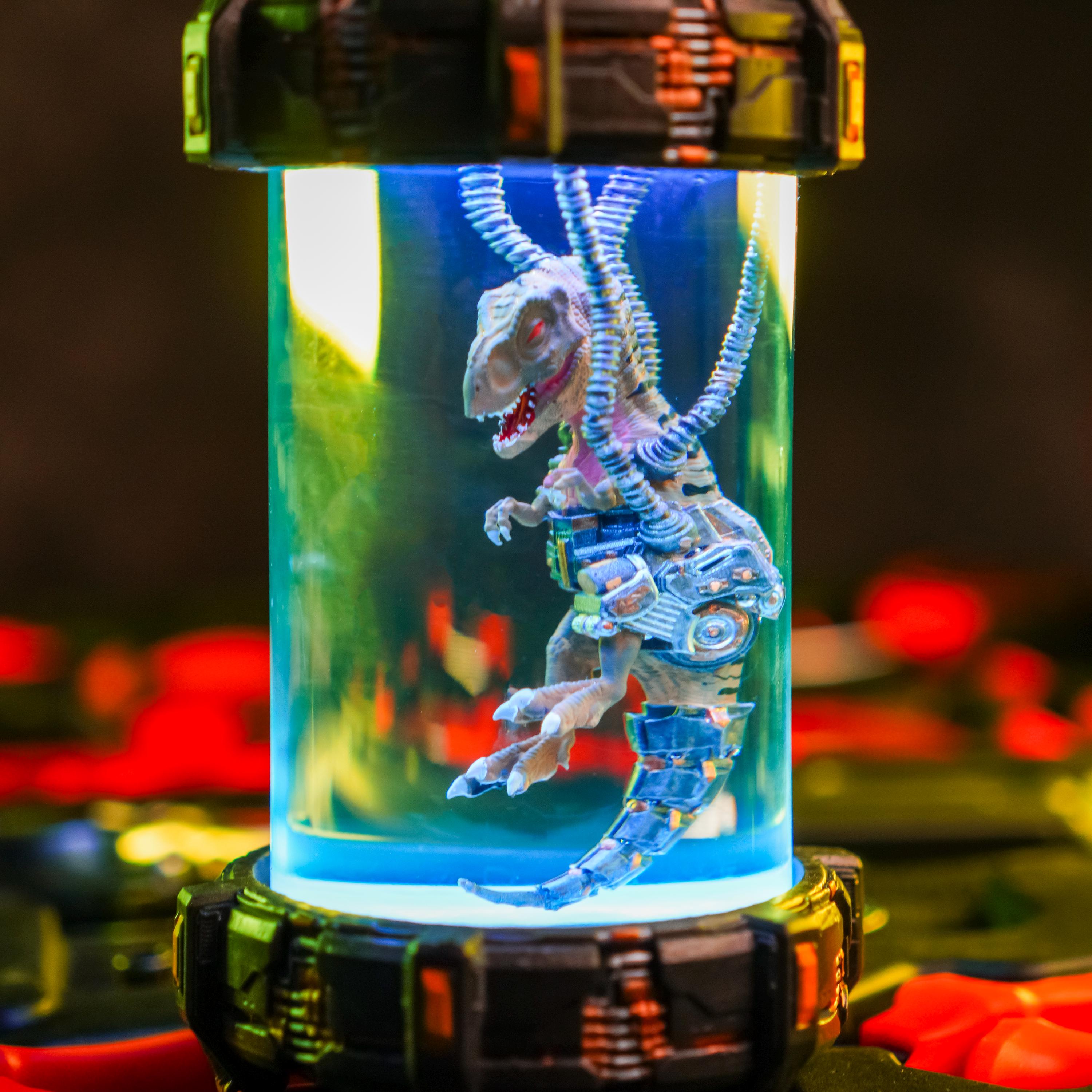T-rex in the Test-tube Resin Lamp, Dino Resin Lamp, T-rex Dino Resin ...