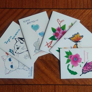 Carte d'anniversaire, naissance, saint valentin, fête des mères, occasion particulière.