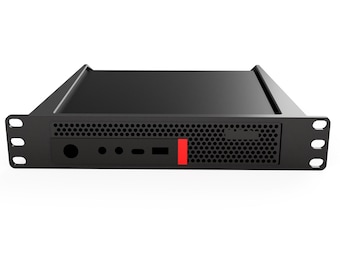 Soporte para rack para PC Lenovo ThinkCentre M720q, M920q, M710 y M10q de 10"