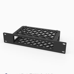 May include: A black 3D printed rack mount for a Unifi USW-Lite-8 PoE switch. The mount features a diamond-patterned lattice top and a front faceplate with mounting holes on each side. Text on the image reads: 3D Rack Mounts Fits Unifi USW-Lite-8 PoE 10" 1U PETG Made in USA.