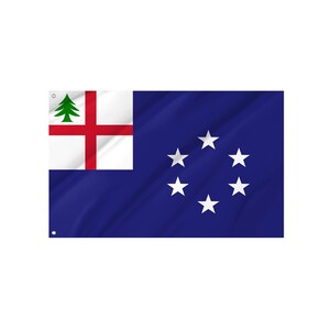 New England 1988 Flagge - langlebiges UV-geschütztes Polyester | Verwendung im Innen- und Außenbereich | Hergestellt in Europa | Kostenloser schneller Versand
