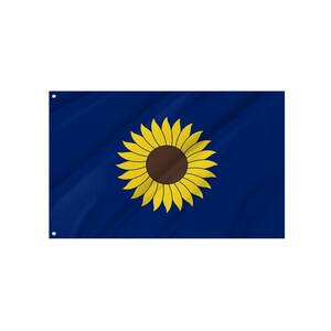 Kansas 1925-1927 Flag - Durable UV Protected Polyester | Indoor Outdoor Use | Made in Europe | Free Fast Shipping