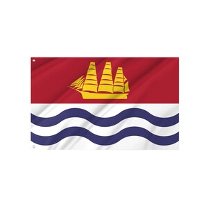 Bath, Maine Flag - Durable UV Protected Polyester | Indoor Outdoor Use | Made in Europe | Free Fast Shipping