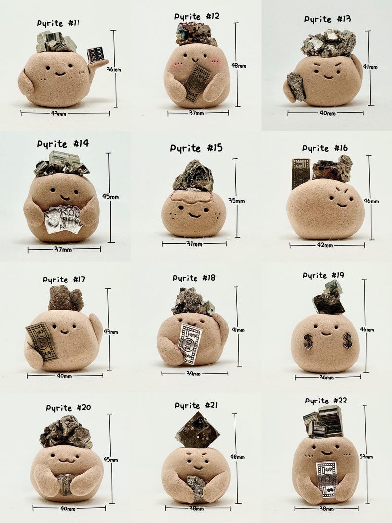 Rohkristallfiguren(4), lächelnde Steine, Schreibtisch-Haustier, Rohmineralien, Geoden, Kristallhandwerk, Kristallbohnen, Kristallhaustier, Kristalligel Bild 6