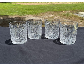 Set of 2 Antique American Brilliant Period (ABP) Cut Glass Tumblers - Etsy