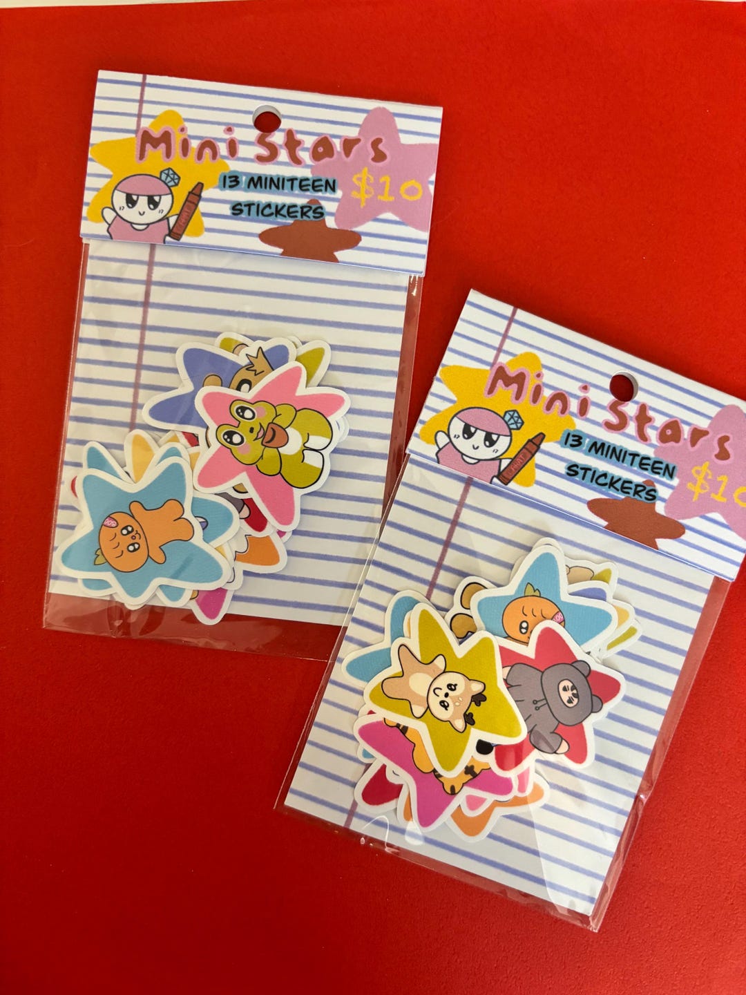 Svt Ministack SVT Mini Stars Sticker Pack | Miniteen Journaling Decals (13 Pack) - Etsy