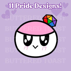 autocollant de fierté de Bongbongie | Dix-sept autocollants de fierté LGBTQI+ | Dix-sept autocollants | Sticker bangbongie | Sticker Fierté K-pop