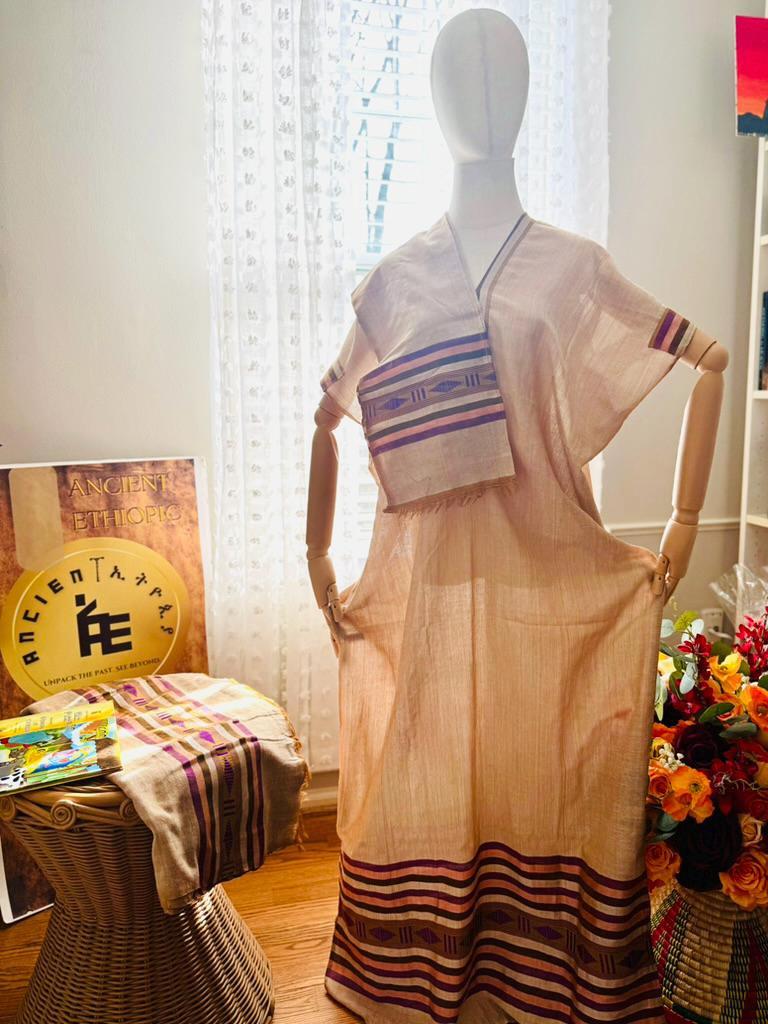 green emerald velvet dress Kunjena Ethiopian Dress 2023 main image 1