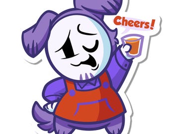 Cheers, Luv! Sticker