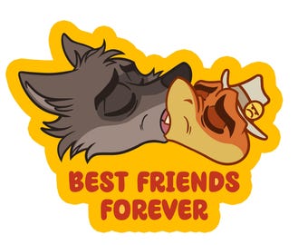 Best Friends Sticker
